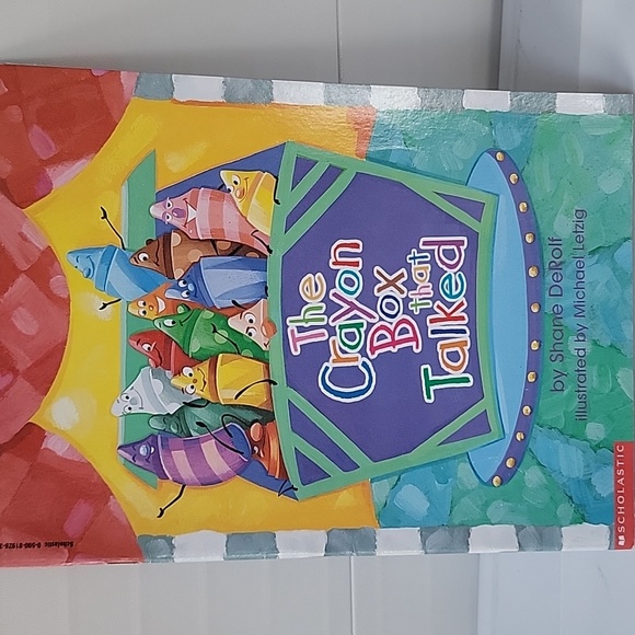 Scholastic Other - The Crayon Box that Talked kids book